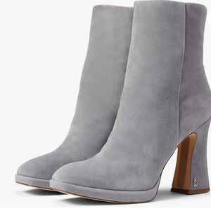 Sam Edelman Women’s Jaye Bootie, Size: 7.5, Light Grey